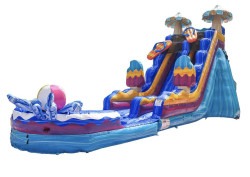 19' Pool Party Waterslide